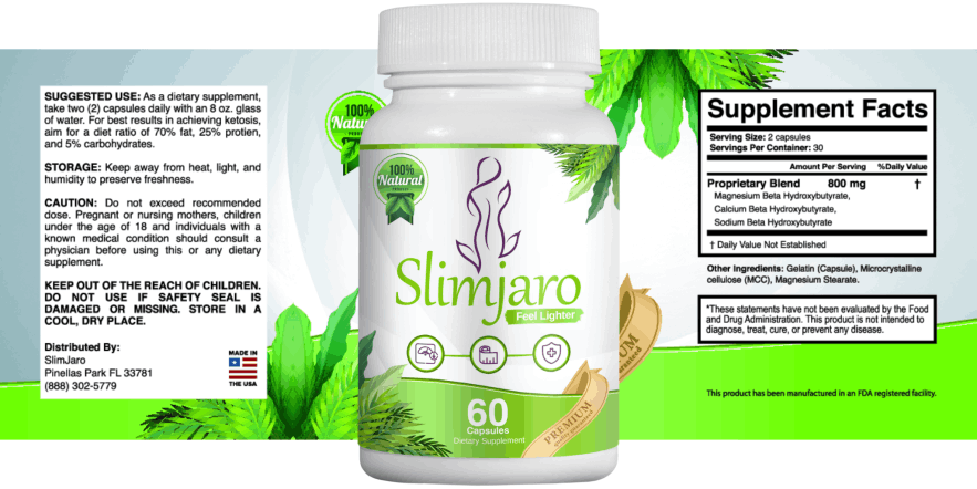 SlimJaro 3 bottle